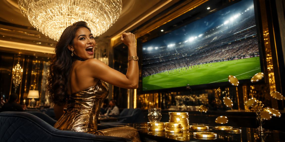 Perempuan Indonesia menjelajahi fitur keamanan platform hiburan online di malam hari