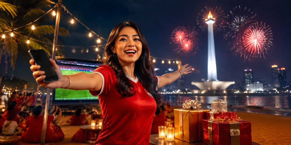 Pengguna memainkan casino mobile di tepi pantai dengan pemandangan laut yang indah di Vietnam
