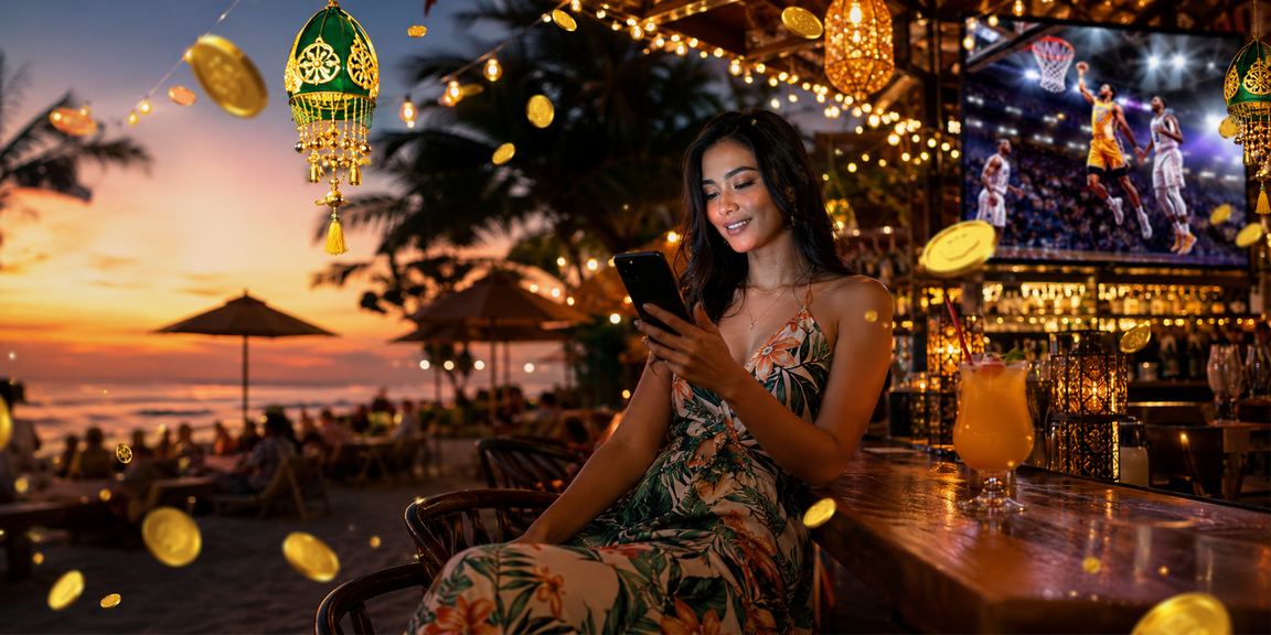 Pemain muda Indonesia menikmati taruhan basket pantai dengan akses mobile yang aman
